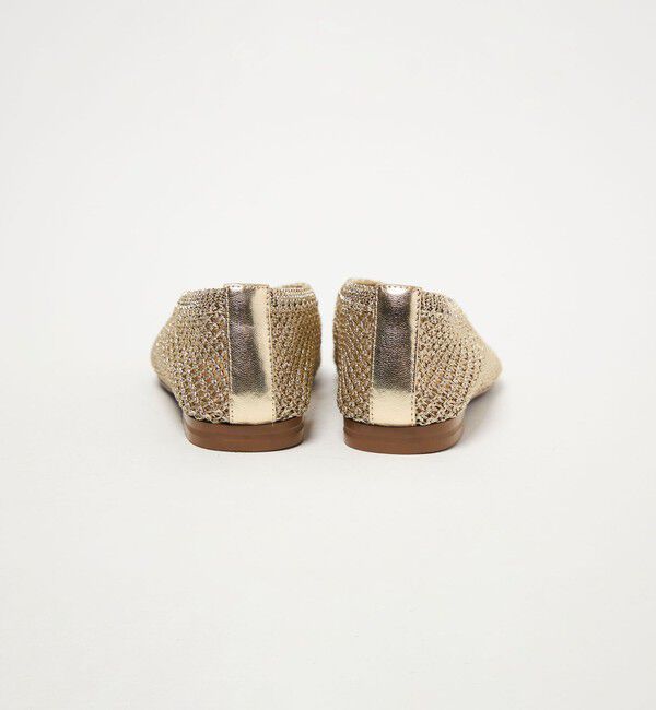 ODETTE E ODILE「【WEB限定】メタリックニット フラット10■」|パンプス|