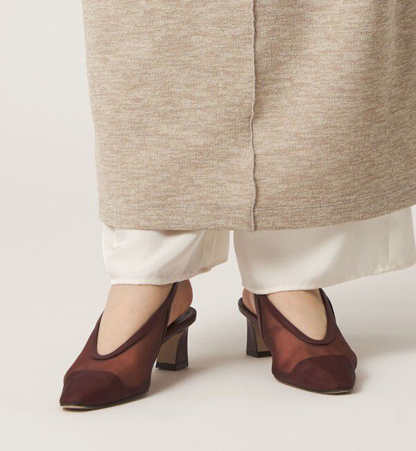 ODETTE E ODILE「チュール バックベルト パンプス50&uarr;」|パンプス|