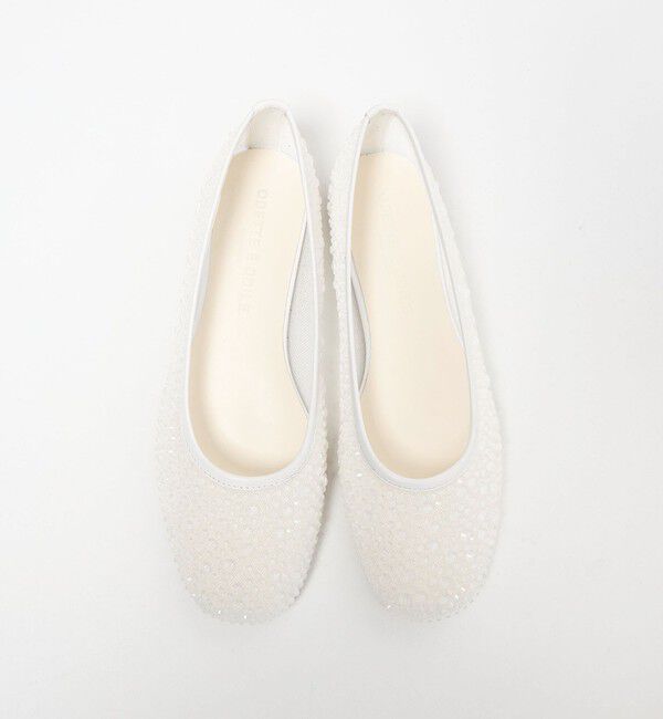 ODETTE E ODILE「クリアビジューチュール フラット10&uarr;」|パンプス|