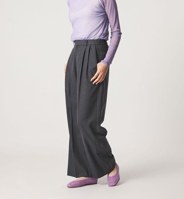 ODETTE E ODILE「クリアビジューチュール フラット10&uarr;」|パンプス|