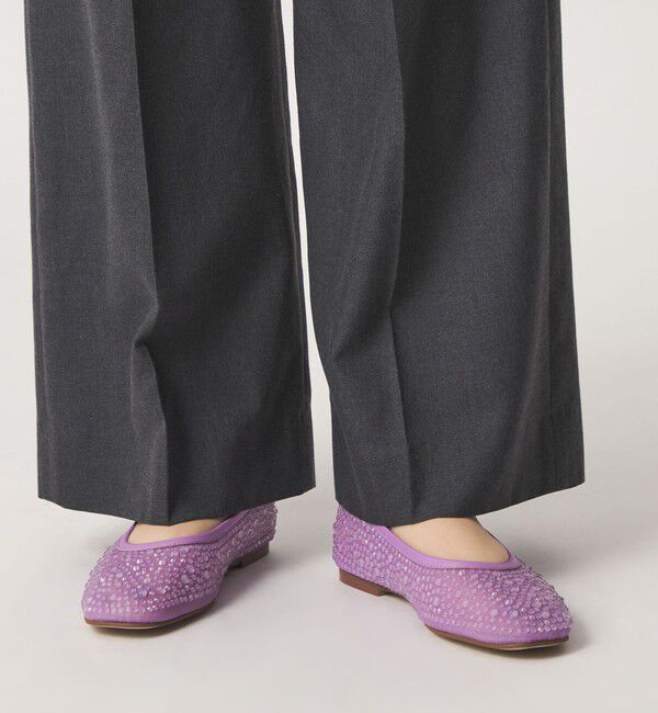 ODETTE E ODILE「クリアビジューチュール フラット10&uarr;」|パンプス|