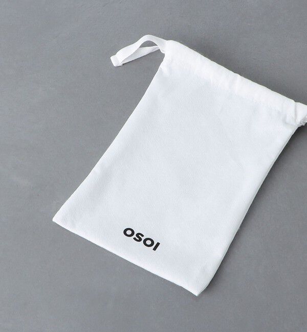 OSOI「【別注】＜OSOI＞ロープ キーリング BLACK」|チャーム・キーホルダー|