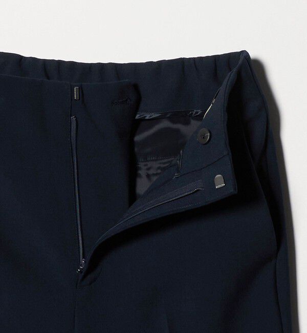 UNITED ARROWS「ダブルクロス スリムパンツ ‐ストレッチ ウォッシャブル‐」|スラックス|