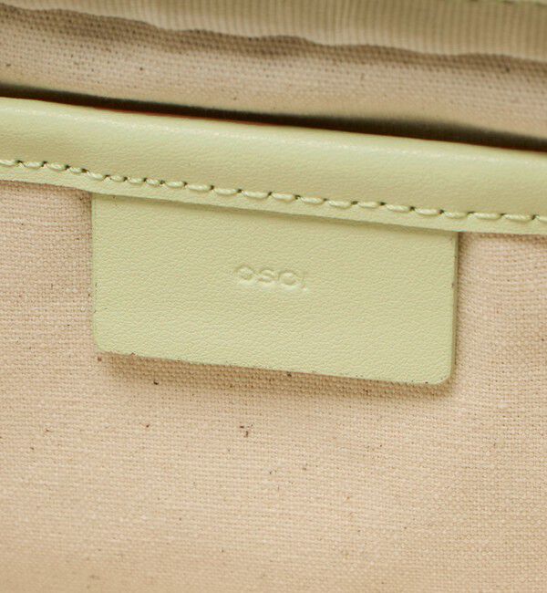 OSOI「＜OSOI＞PECAN BROT バッグ MELON」|ショルダー・メッセンジャー|