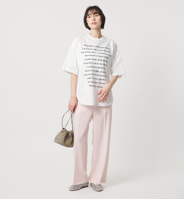 UNITED ARROWS「＜SACRA＞メッセージ Tシャツ」|Tシャツ・カットソー|