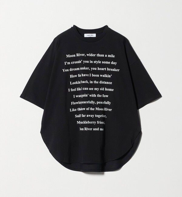 UNITED ARROWS「＜SACRA＞メッセージ Tシャツ」|Tシャツ・カットソー|