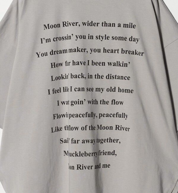 UNITED ARROWS「＜SACRA＞メッセージ Tシャツ」|Tシャツ・カットソー|