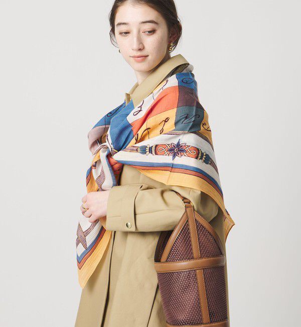 UNITED ARROWS「【一部別注】＜manipuri＞C/SI ストール」|ストール|