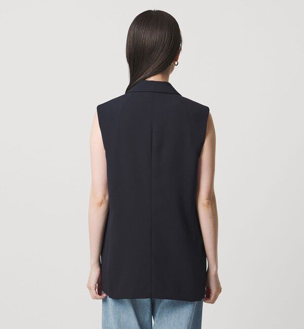 UNITED ARROWS「Drapy テーラード ミドル ベスト」|ベスト・ジレ|