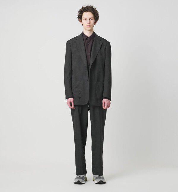 UNITED ARROWS「＜District＞ウォッシュド トロピカルウール シングル 2ボタン テーラードジャケット」|テーラードジャケット|