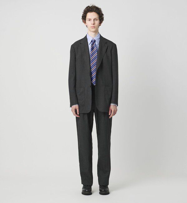 UNITED ARROWS「＜District＞ウォッシュド トロピカルウール シングル 2ボタン テーラードジャケット」|テーラードジャケット|