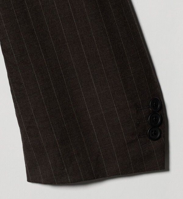 UNITED ARROWS「＜District＞ウォッシュド トロピカルウール シングル 2ボタン テーラードジャケット」|テーラードジャケット|