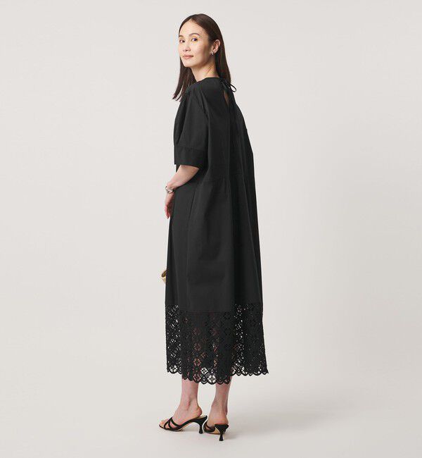 UNITED ARROWS「ラッセルレース コンビ ワンピース ‐ウォッシャブル‐」|ワンピース|