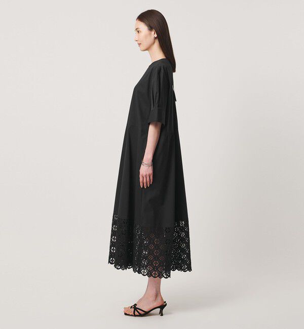 UNITED ARROWS「ラッセルレース コンビ ワンピース ‐ウォッシャブル‐」|ワンピース|