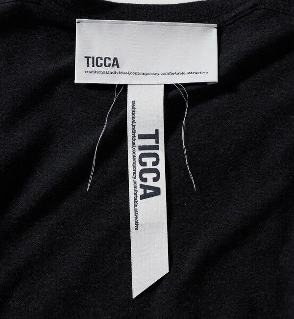 UNITED ARROWS「＜TICCA＞バンド プリント Tシャツ」|Tシャツ・カットソー|