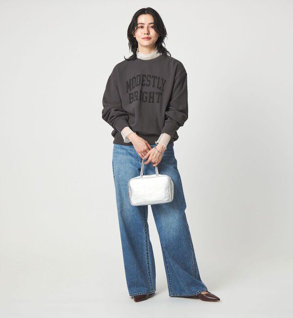 UNITED ARROWS green label relaxing「フェード カレッジ ロゴ スウェット プルオーバー」|スウェット・ジャージ|