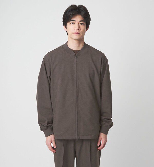UNITED ARROWS green label relaxing「FREELITCH リブ ブルゾン -2WAYストレッチ・吸水速乾-」|ブルゾン・スタジャン|