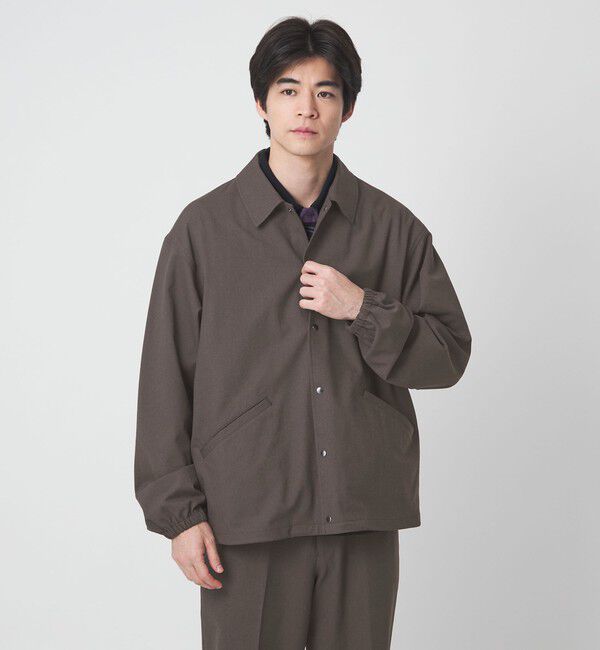 UNITED ARROWS green label relaxing「FREELITCH コーチ ジャケット  -2WAYストレッチ・吸水速乾-」|ブルゾン・スタジャン|