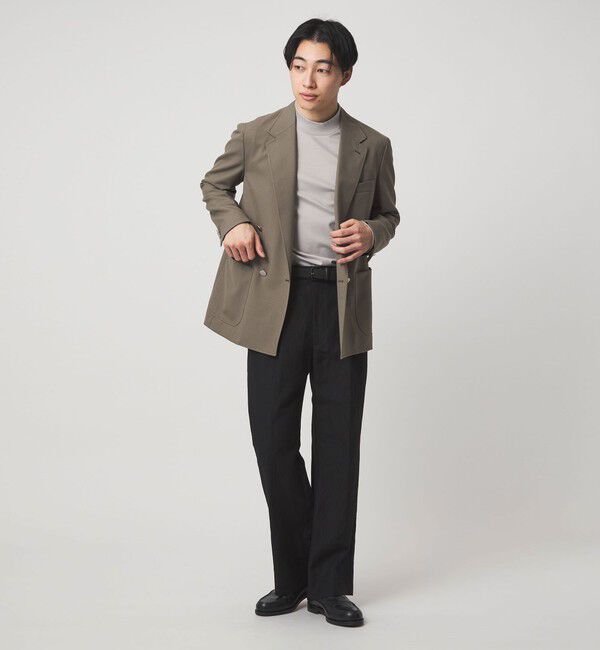 UNITED ARROWS green label relaxing「L/A ポンチ モックネック カットソー -抗菌-」|Tシャツ・カットソー|