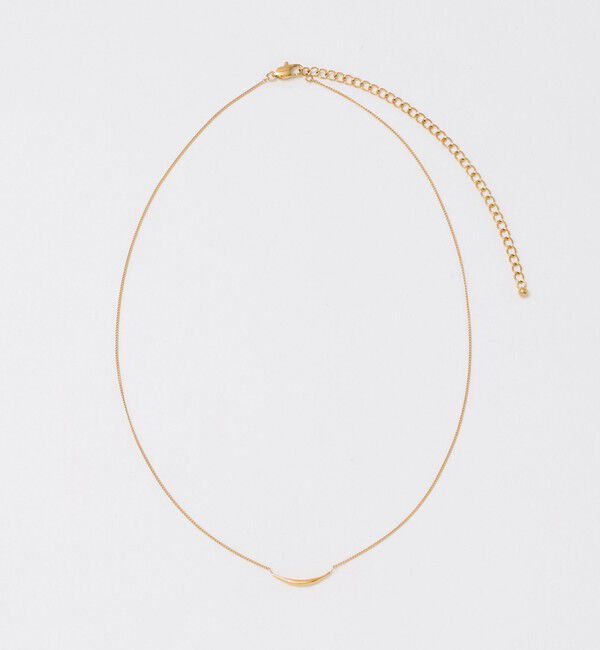 UNITED ARROWS green label relaxing「カーブバー ネックレス」|ネックレス|