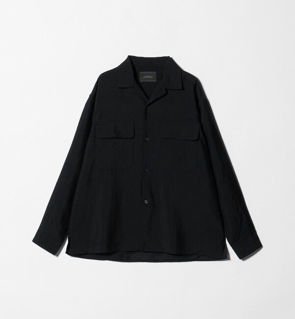 UNITED ARROWS green label relaxing「ナイロン ツイル オープンカラー シャツ ブルゾン -撥水-」|シャツ・ブラウス|