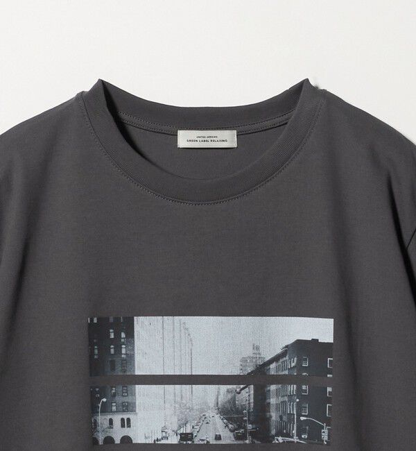 UNITED ARROWS green label relaxing「コラージュ フォト ショートスリーブ Tシャツ」|Tシャツ・カットソー|