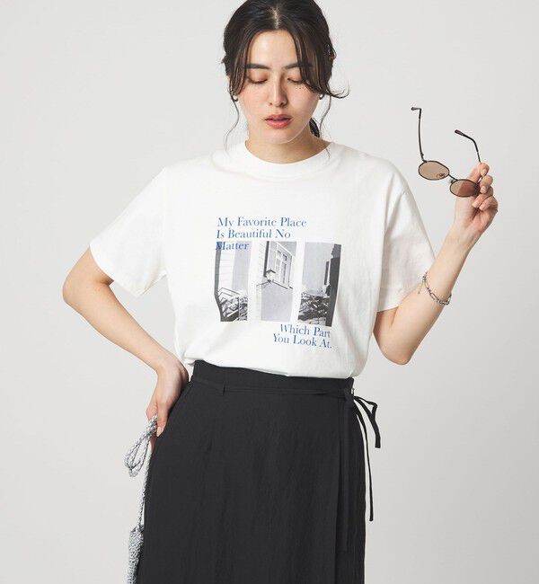 UNITED ARROWS green label relaxing「コラージュ フォト ショートスリーブ Tシャツ」|Tシャツ・カットソー|その他1