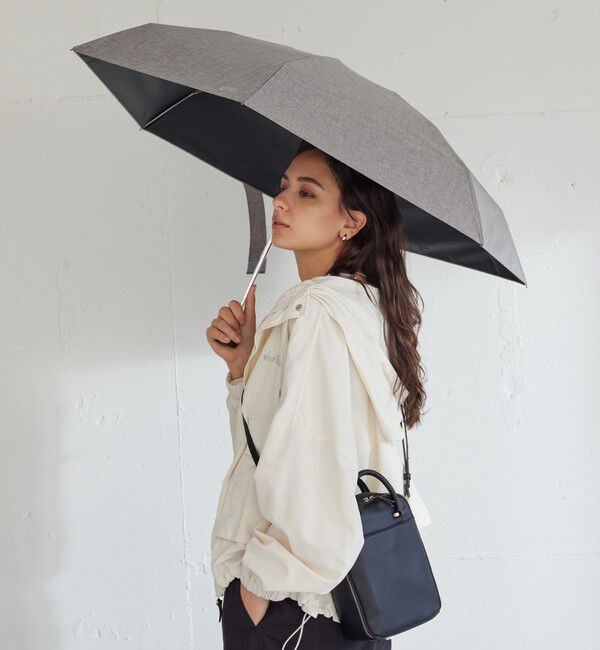 UNITED ARROWS green label relaxing「【別注】＜Wpc.＞UVO 5段 折りたたみ 日傘 / アンブレラ 晴雨兼用 」|傘|MD.GRAY