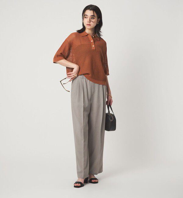 UNITED ARROWS green label relaxing「【結論シリーズ】ドライクロス ニーハイワイド［size SHORT/TALLあり］」|その他|