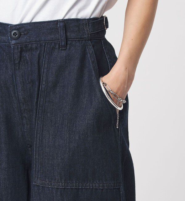 UNITED ARROWS green label relaxing「＜CHIHIRO HYODO&times;green label relaxing＞ベイカー ライト デニム」|デニム|