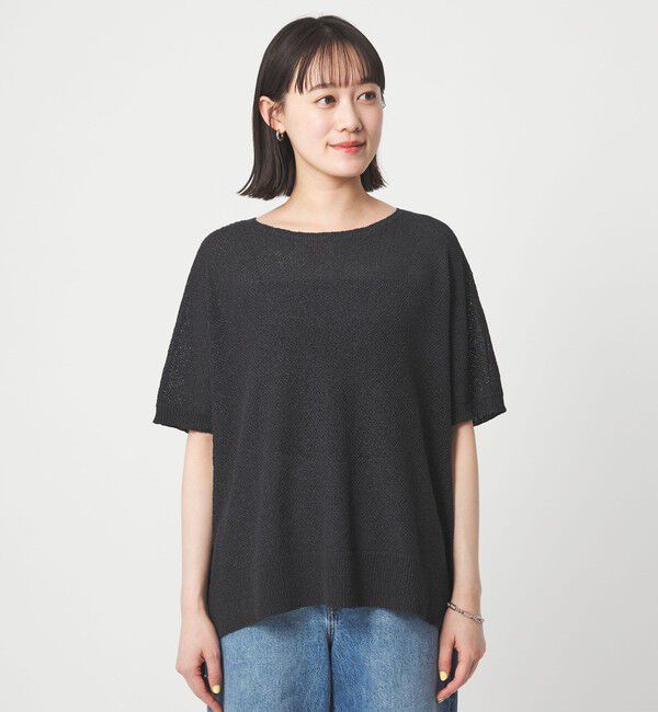 UNITED ARROWS green label relaxing「ペーパー ヤーン プルオーバー」|ニット・セーター|