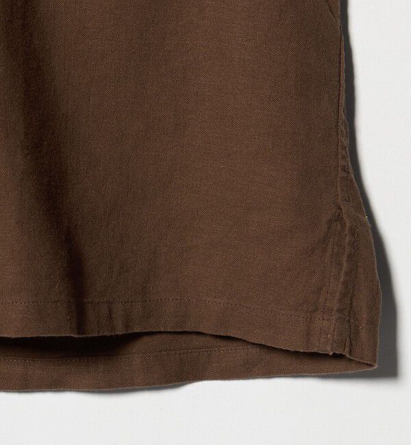 UNITED ARROWS green label relaxing「レーヨン リネン フラップポケット オープンカラー シャツ」|シャツ・ブラウス|