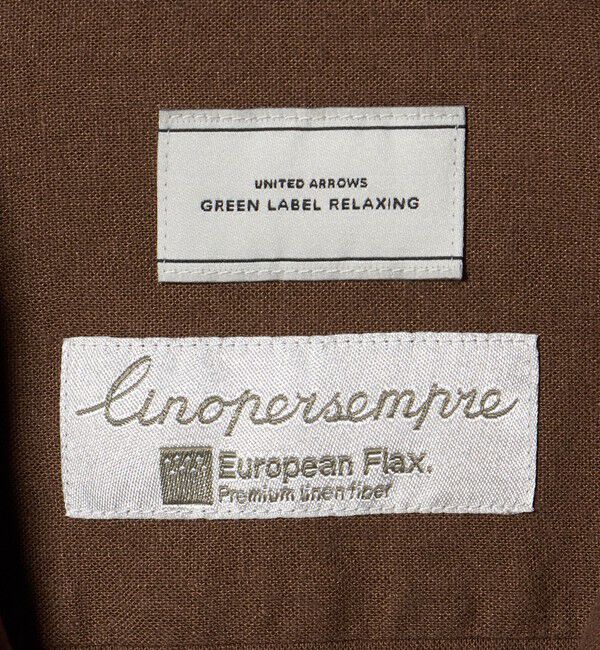 UNITED ARROWS green label relaxing「レーヨン リネン フラップポケット オープンカラー シャツ」|シャツ・ブラウス|