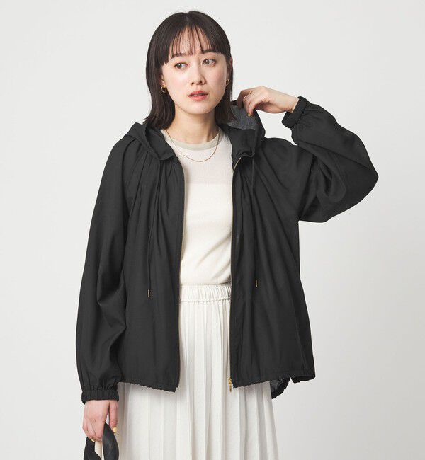 UNITED ARROWS green label relaxing「シアー フーディ ブルゾン マシンウォッシャブル UVカット 通気性」|ブルゾン・スタジャン|