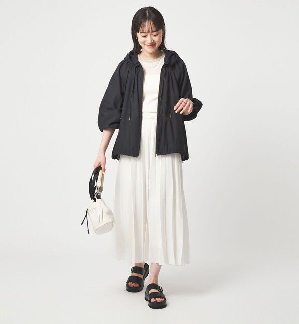 UNITED ARROWS green label relaxing「シアー フーディ ブルゾン マシンウォッシャブル UVカット 通気性」|ブルゾン・スタジャン|