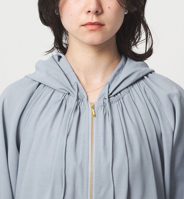 UNITED ARROWS green label relaxing「シアー フーディ ブルゾン マシンウォッシャブル UVカット 通気性」|ブルゾン・スタジャン|