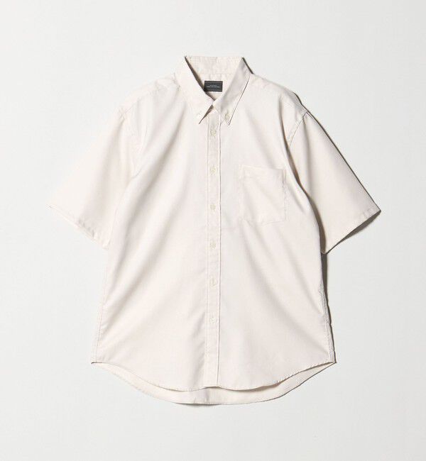 UNITED ARROWS green label relaxing「W/R オックス ボタンダウン 半袖 シャツ」|シャツ・ブラウス|