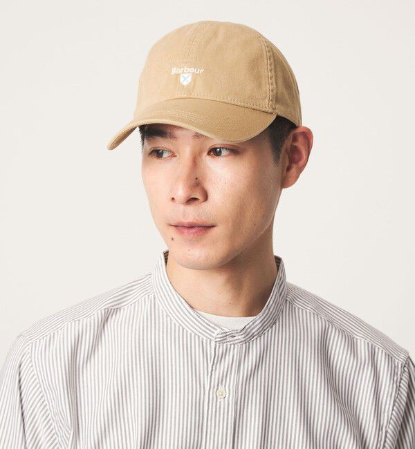 UNITED ARROWS green label relaxing「＜Barbour＞Cascade sports コットン キャップ」|キャップ・キャスケット|BEIGE