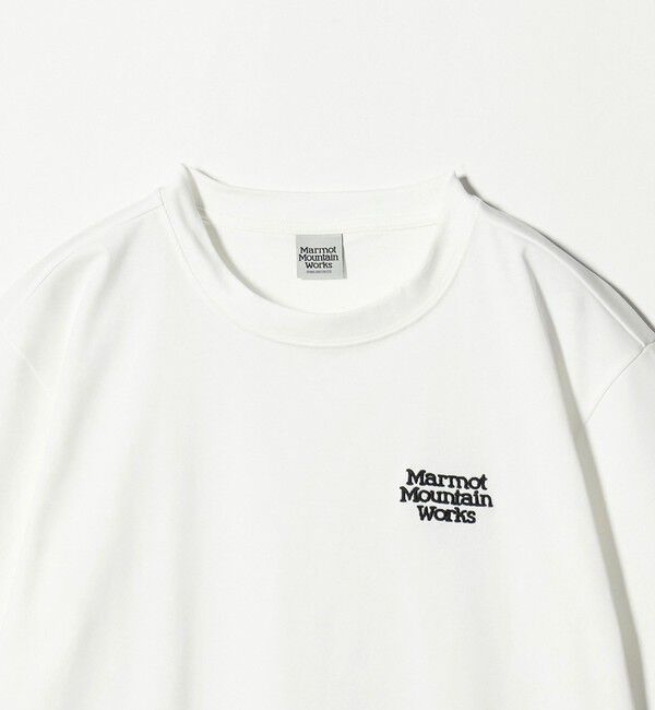 UNITED ARROWS green label relaxing「【別注】＜Marmot＞ショートスリーブ ロゴ Tシャツ」|Tシャツ・カットソー|