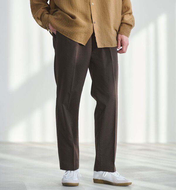 UNITED ARROWS green label relaxing「ストレッチ サッカー イージー パンツ W3 -ストレッチ-」|その他|DK.BROWN