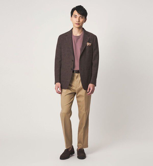 UNITED ARROWS green label relaxing「【別注】＜Brooks Brothers＞GLR カノコ クルーネック Tシャツ」|Tシャツ・カットソー|