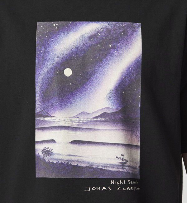 UNITED ARROWS green label relaxing「【別注】＜Jonas Claesson＞SEA アート 半袖 Tシャツ」|Tシャツ・カットソー|