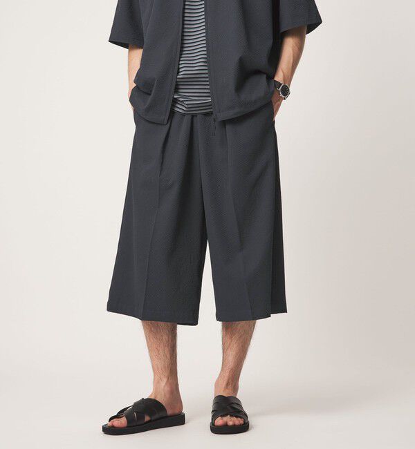 UNITED ARROWS green label relaxing「【WEB限定】＜GLR or＞ワイド ショーツ -吸水速乾-」|その他|DK.GRAY