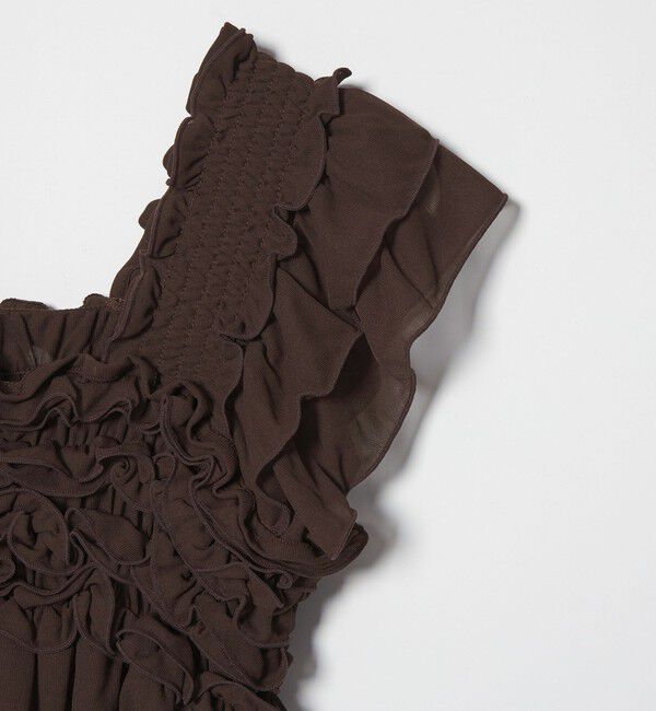 EMMEL REFINES「＜EMMEL REFINES＞EM フリルカット ビスチェ」|Tシャツ・カットソー|