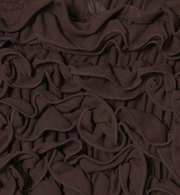 EMMEL REFINES「＜EMMEL REFINES＞EM フリルカット ビスチェ」|Tシャツ・カットソー|