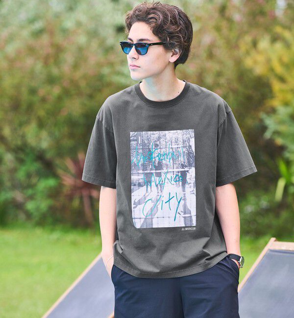 UNITED ARROWS green label relaxing「【別注】＜J.J.Mercer＞アスレチック 半袖 Tシャツ カットソー」|Tシャツ・カットソー|DK.GRAY