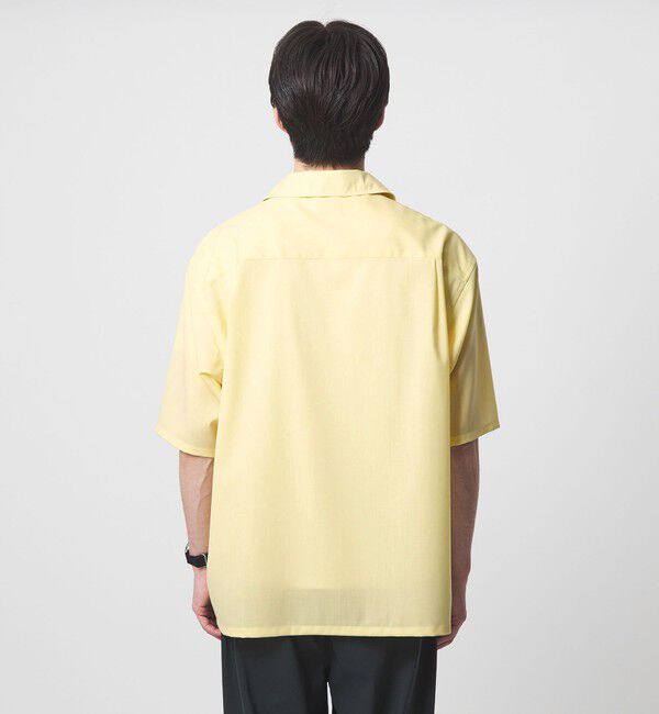 UNITED ARROWS green label relaxing「ウォッシャブルトロ スキッパー 半袖 シャツ プルオーバー -ウォッシャブル・ストレッチ-」|シャツ・ブラウス|