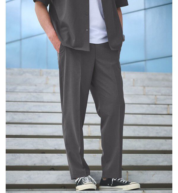 UNITED ARROWS green label relaxing「【WEB限定】JUST fit トロピカル セットアップ シャツ＆スラックス -2WAYストレッチ-」|シャツ・ブラウス|