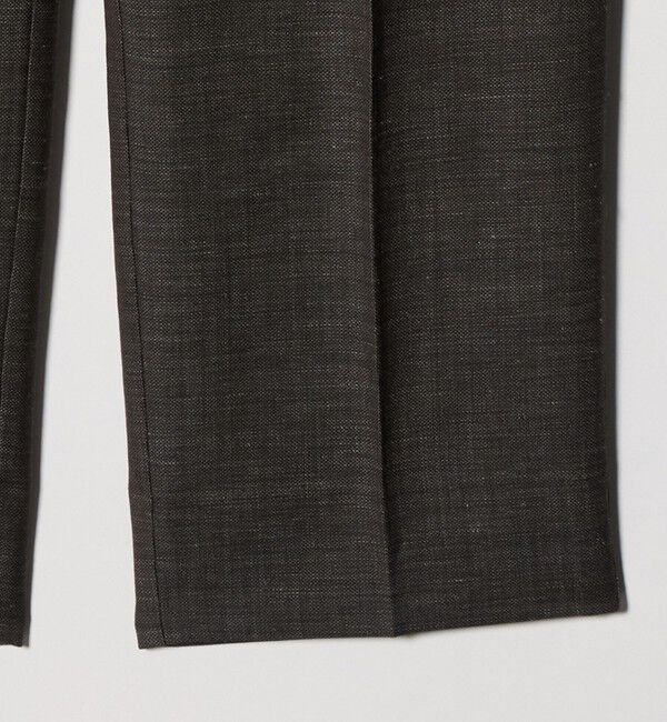 UNITED ARROWS green label relaxing「TW リネン デニムライク 01 ワイド 1プリーツ スラックス セットアップパンツ」|スラックス|