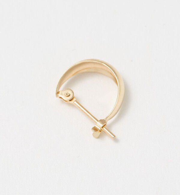 BEAUTY&YOUTH UNITED ARROWS「K10 パイプ フープピアス」|ピアス|